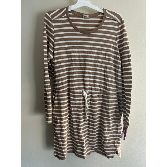 Merona Women’s Knit Striped Leasure Dress size XL - Picture 1 of 6